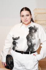 BEANIE FELDSTEIN at Lafayette 148 Fall 2025 Presentation at New York Fashion Week 02/07/2025