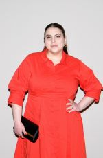 BEANIE FELDSTEIN at SIMKHAI Show at 2025 New York Fashion Week in New York City 02/07/2025