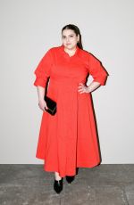 BEANIE FELDSTEIN at SIMKHAI Show at 2025 New York Fashion Week in New York City 02/07/2025