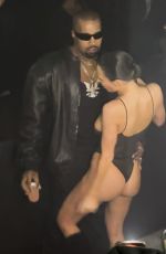 BIANCA CENSORI and Kanye West at a Private Grammy After-party in Los Angeles 02/02/2025