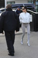 BIANCA CENSORI and Kanye West Heading to a Studio in Los Angeles 02/04/2025