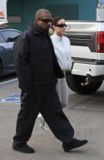 BIANCA CENSORI and Kanye West Heading to a Studio in Los Angeles 02/04/2025