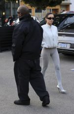BIANCA CENSORI and Kanye West Heading to a Studio in Los Angeles 02/04/2025