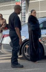 BIANCA CENSORI and Kanye West Leaves 67th Annual Grammy Awards in Los Angeles 02/02/2025