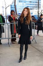 BRENDA SONG Arrives at Drew Barrymore Show in New York City 02/26/2025