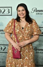 BRIANNA FERNANDEZ at 1923 Season 2 Premiere in Los Angeles 02/19/2025