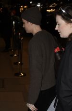 BRIE LARSON Arrives at a Theatre in London 02/25/2025