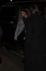 BRIE LARSON Arrives at a Theatre in London 02/25/2025