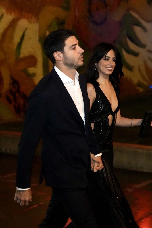 CAMILA CABELLO and Henry Chalhoub Arrives at Pre-Bafta Party in London 02/15/2025