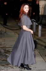 CAMILA MENDES Arrives at Burberry Show at London Fashion Week 02/24/2025