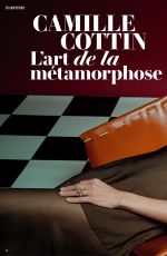 CAMILLE COTTIN in Vanity Fair France, March 2025