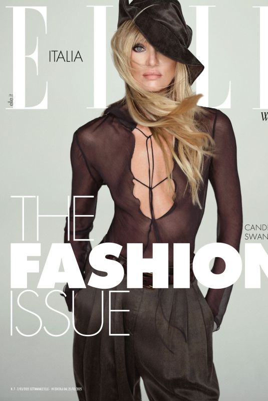 CANDICE SWANEPOEL for Elle Italy, February 2025