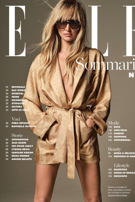 CANDICE SWANEPOEL in Elle Magazine, Italy February 2025