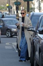 CAT DEELEY Out on St John Wood High Street in London 02/19/2025