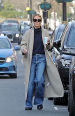 CAT DEELEY Out on St John Wood High Street in London 02/19/2025