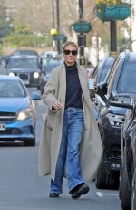 CAT DEELEY Out on St John Wood High Street in London 02/19/2025