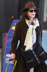 CATHERINE ZETA JONES Arrives at JFK Airport in New York City 02/04/2025