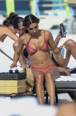 CHANTEL JEFFRIES in Bikini at The Setai in Miami Beach 02/05/2025