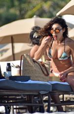 CHANTEL JEFFRIES in Bikini on the Beach in Miami 02/03/2025