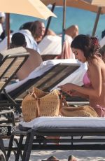 CHANTEL JEFFRIES Out at a Beach with Friends in Miami Beach 02/11/2025