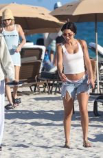 CHANTEL JEFFRIES Out at a Beach with Friends in Miami Beach 02/11/2025