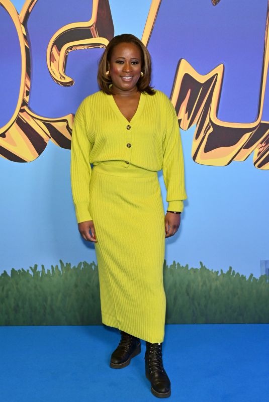 CHARLENE WHITE at Dog Man Gala Screening in London 02/02/2025