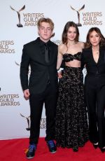 CHARLOTTE LAWRENCE at 2025 Writers Guild Awards in New York 02/15/2025
