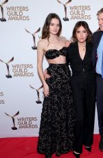 CHARLOTTE LAWRENCE at 2025 Writers Guild Awards in New York 02/15/2025