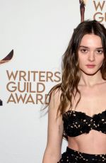CHARLOTTE LAWRENCE at 2025 Writers Guild Awards in New York 02/15/2025