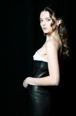CHARLOTTE LAWRENCE at KHAITE Fall Winter 2025 Runway Show in New York 02/08/2025