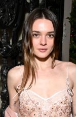 CHARLOTTE LAWRENCE at LoveShackFancy AW25 Presentation and Party at Fashion Week in New York 02/11/2025