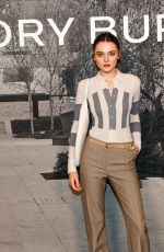 CHARLOTTE LAWRENCE at Tory Burch FW 2025 Fashion Show in New York 02/10/2025