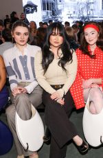CHARLOTTE LAWRENCE at Tory Burch FW 2025 Fashion Show in New York 02/10/2025