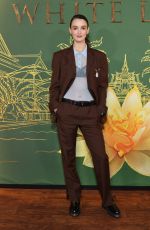 CHARLOTTE LE BON at The White Lotus Season 3 Premiere in Los Angeles 02/10/2025