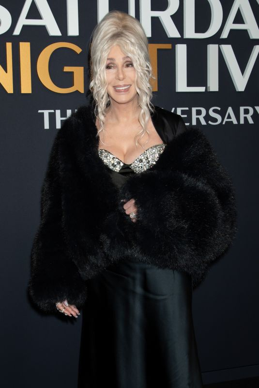 CHER at SNL50: The Anniversary Special in New York City 02/16/2025