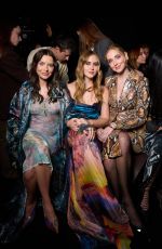 CHIARA and VALENTINA FERRAGNI at Roberto Cavalli Fashion Show at Milan Fashion Week 02/27/2025