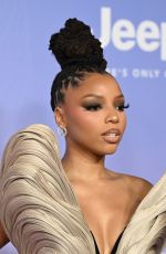 CHLOE BAILEY at 56th NAACP Image Awards in Pasadena 02/22/2025