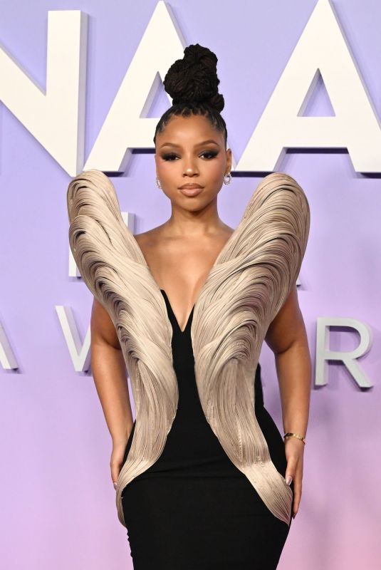 CHLOE BAILEY at 56th NAACP Image Awards in Pasadena 02/22/2025