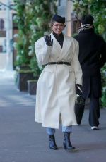 CHLOE SIMS Out at NYFW in NEw York 02/10/2025