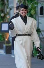 CHLOE SIMS Out at NYFW in NEw York 02/10/2025