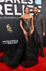 CHRISSY TEIGEN at 67th Annual GRAMMY Awards in Los Angeles 02/02/2025