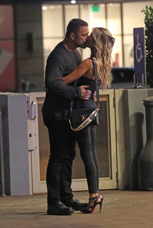 CHRISTINA HAACK and New Boyfriend, Christopher Larocca Pack on PDA while Out to Dinner in Brentwood 01/30/2025