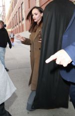 CHRISTINA RICCI Leaves Drew Barrymore Show in New York City 02/05/2025