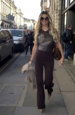 CHRISTINE MCGUINNESS Leaves Intertalent Post BAFTA Breakfast 02/18/2025