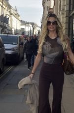 CHRISTINE MCGUINNESS Leaves Intertalent Post BAFTA Breakfast 02/18/2025