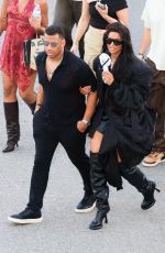 CIARA and Russell Wilson Arrives at 2025 Fanatics Super Bowl Party in New Orleans 02/08/2025