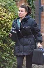COLEEN ROONEY Leaves Gym in Cheshire 02/04/2025