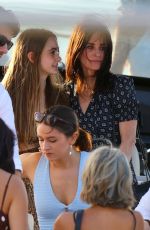 COURTENEY COX and COCO ARQUETTE at a Wedding on a Super Yacht in Sydney 02/19/2025
