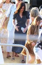 COURTENEY COX and COCO ARQUETTE at a Wedding on a Super Yacht in Sydney 02/19/2025