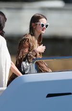 COURTENEY COX and COCO ARQUETTE at a Wedding on a Super Yacht in Sydney 02/19/2025